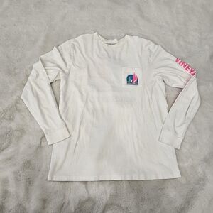 Vineyard Vines White Long Sleeve Mens Shirt
